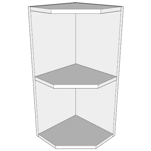 Wall Unit Open End - 575mm