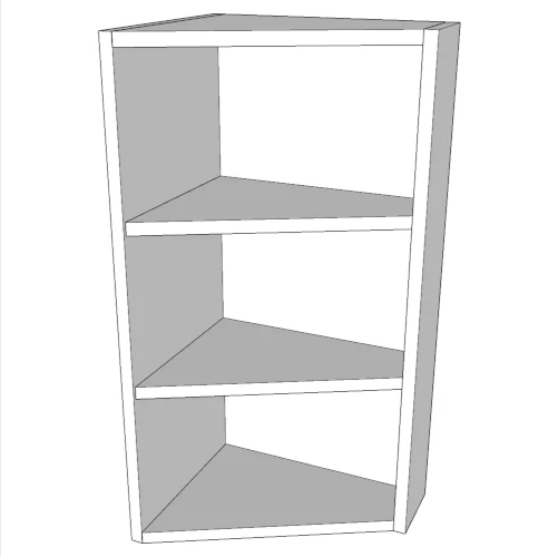 Wall Unit Splay - True Handleless 900mm High