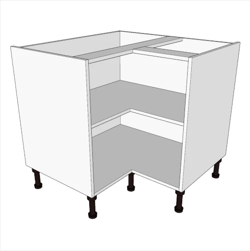 900x900 L Corner Base Unit True Handleless